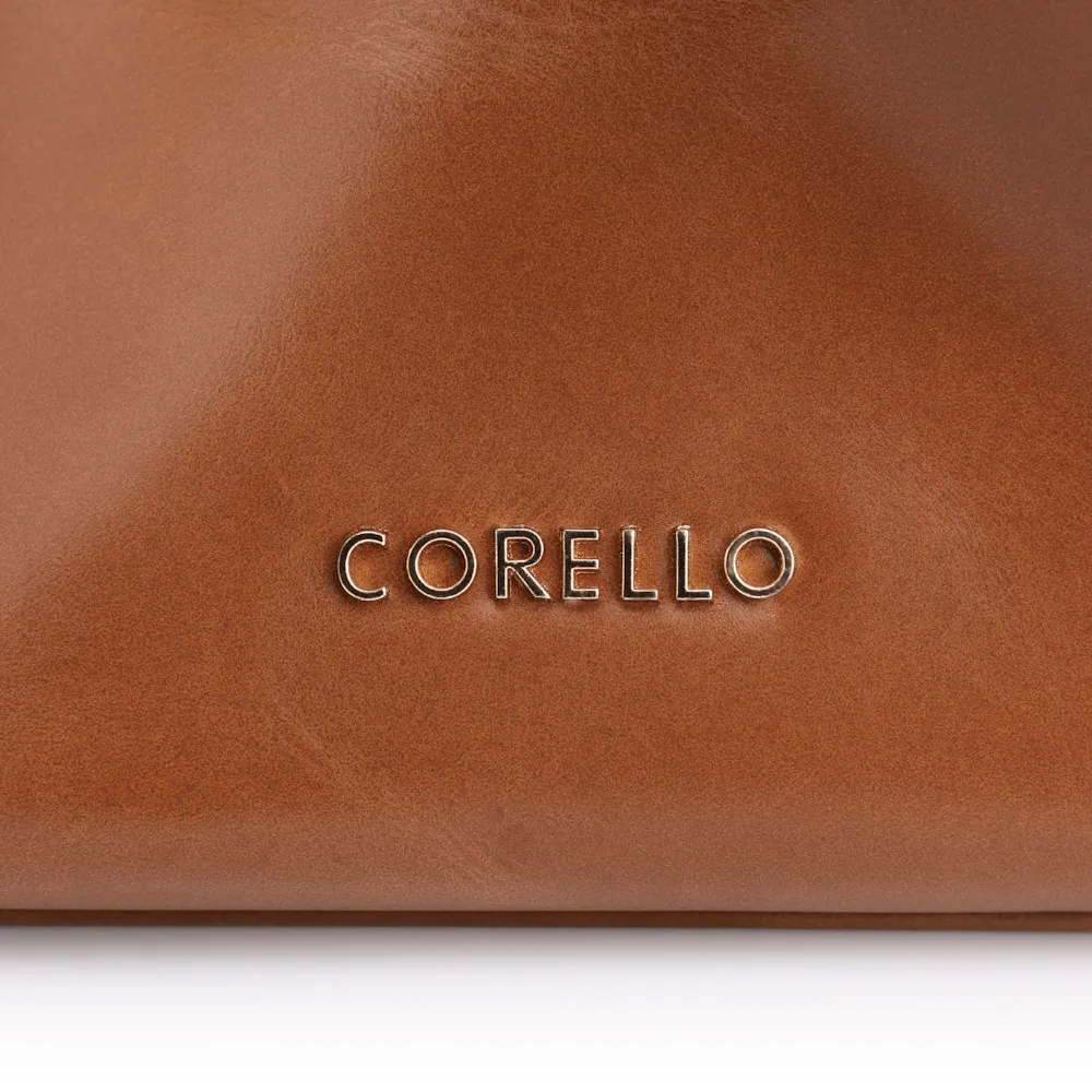 Bolsa Tote Bambu Tressê Couro Marrom Claro - imagem 7