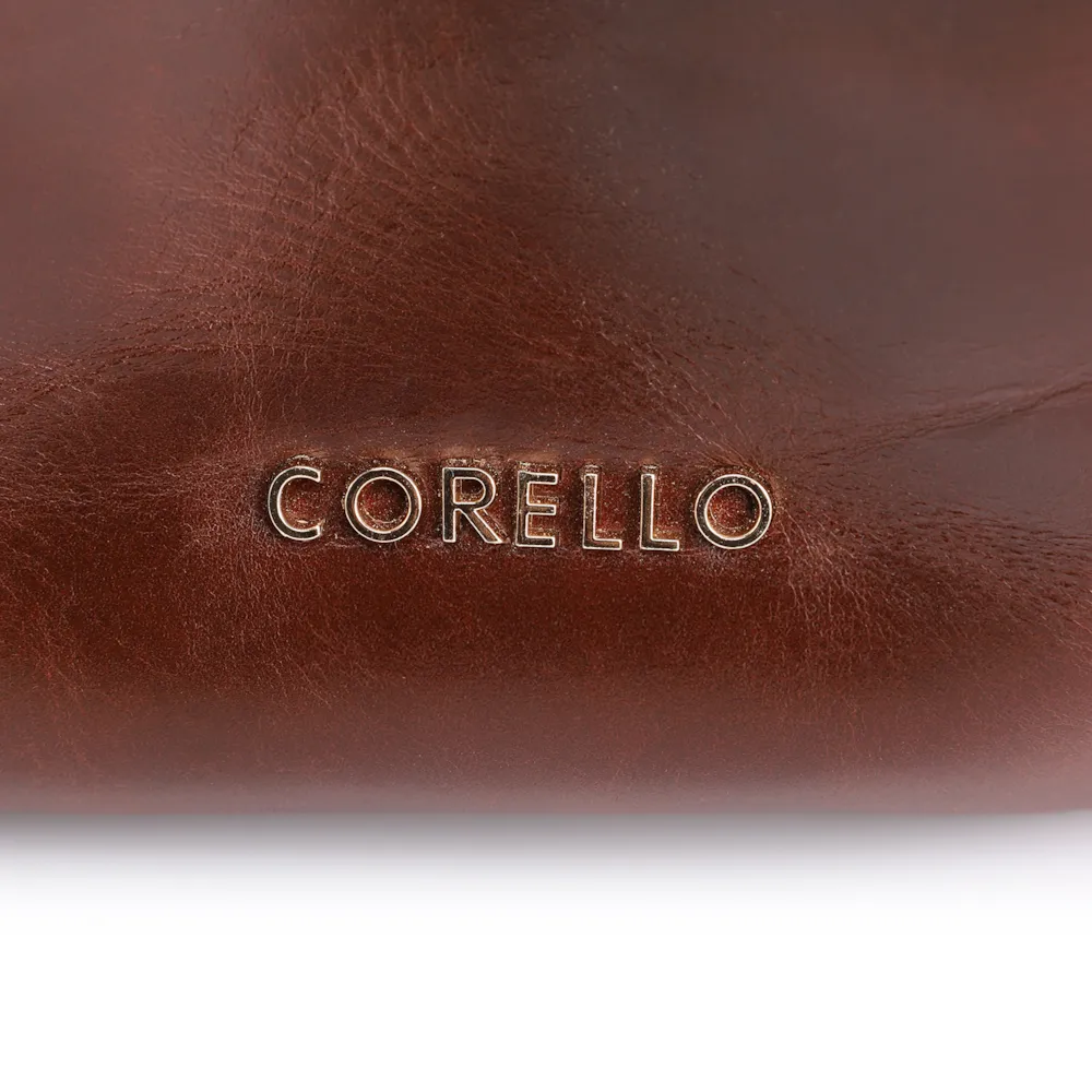 Bolsa Tote Bambu Tressê Couro Marrom Escuro - imagem 6