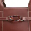 Bolsa Tote Bridão Couro Marrom - imagem 7