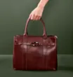Bolsa Tote Bridão Couro Marrom - imagem 2