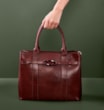 Bolsa Tote Bridão Couro Marrom - imagem 2