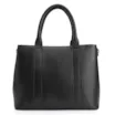 Bolsa Tote Bridão Couro Preto - imagem 3