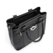 Bolsa Tote Bridão Couro Preto - imagem 4
