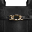 Bolsa Tote Bridão Couro Preto - imagem 7