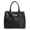 Bolsa Tote Bridão Couro Preto - imagem 1