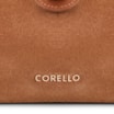 Bolsa Tote Cadeado Couro Camurça/Couro Marrom Claro - imagem 7