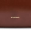 Bolsa Tote Cadeado Couro Camurça/Couro Marrom Escuro - imagem 7