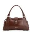Bolsa Tote Cadeado Couro Marrom - imagem 1