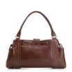 Bolsa Tote Cadeado Couro Marrom - imagem 3