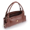 Bolsa Tote Cadeado Couro Marrom - imagem 4