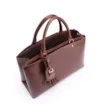 Bolsa Tote Cadeado Couro Marrom - imagem 5