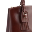 Bolsa Tote Cadeado Couro Marrom - imagem 7
