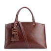 Bolsa Tote Cadeado Couro Marrom - imagem 1