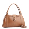 Bolsa Tote Cadeado Couro Marrom Claro - imagem 2