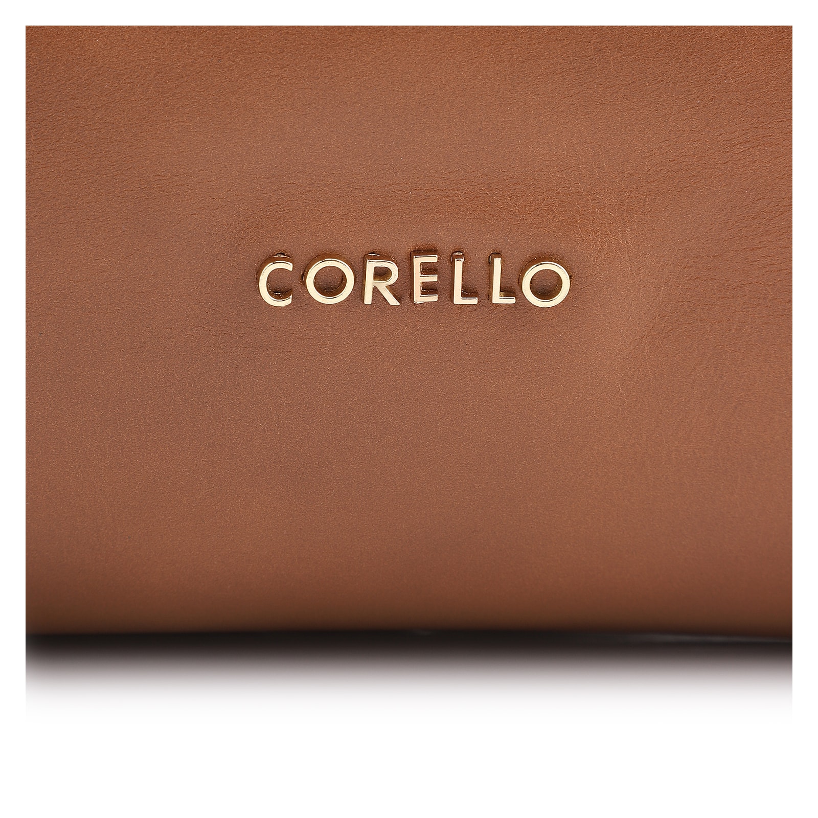 Bolsa Tote Cadeado Couro Marrom Claro