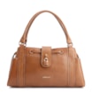 Bolsa Tote Cadeado Couro Marrom Claro - imagem 1