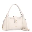 Bolsa Tote Cadeado Couro Off White - imagem 2