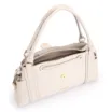 Bolsa Tote Cadeado Couro Off White - imagem 4