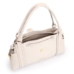 Bolsa Tote Cadeado Couro Off White - imagem 4