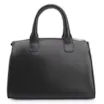 Bolsa Tote Cadeado Couro Preto - imagem 4