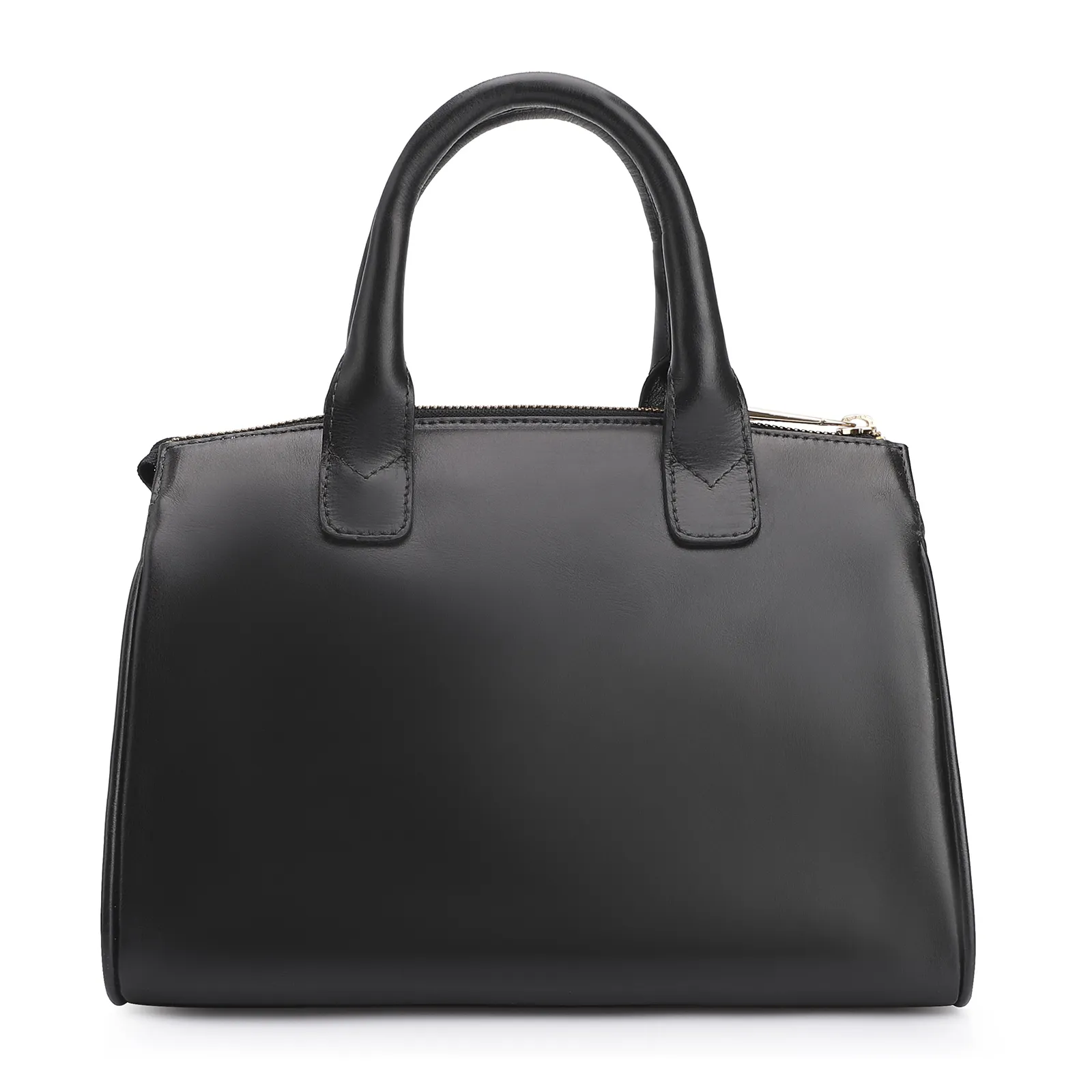 Bolsa Tote Cadeado Couro Preto