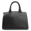 Bolsa Tote Cadeado Couro Preto - imagem 4