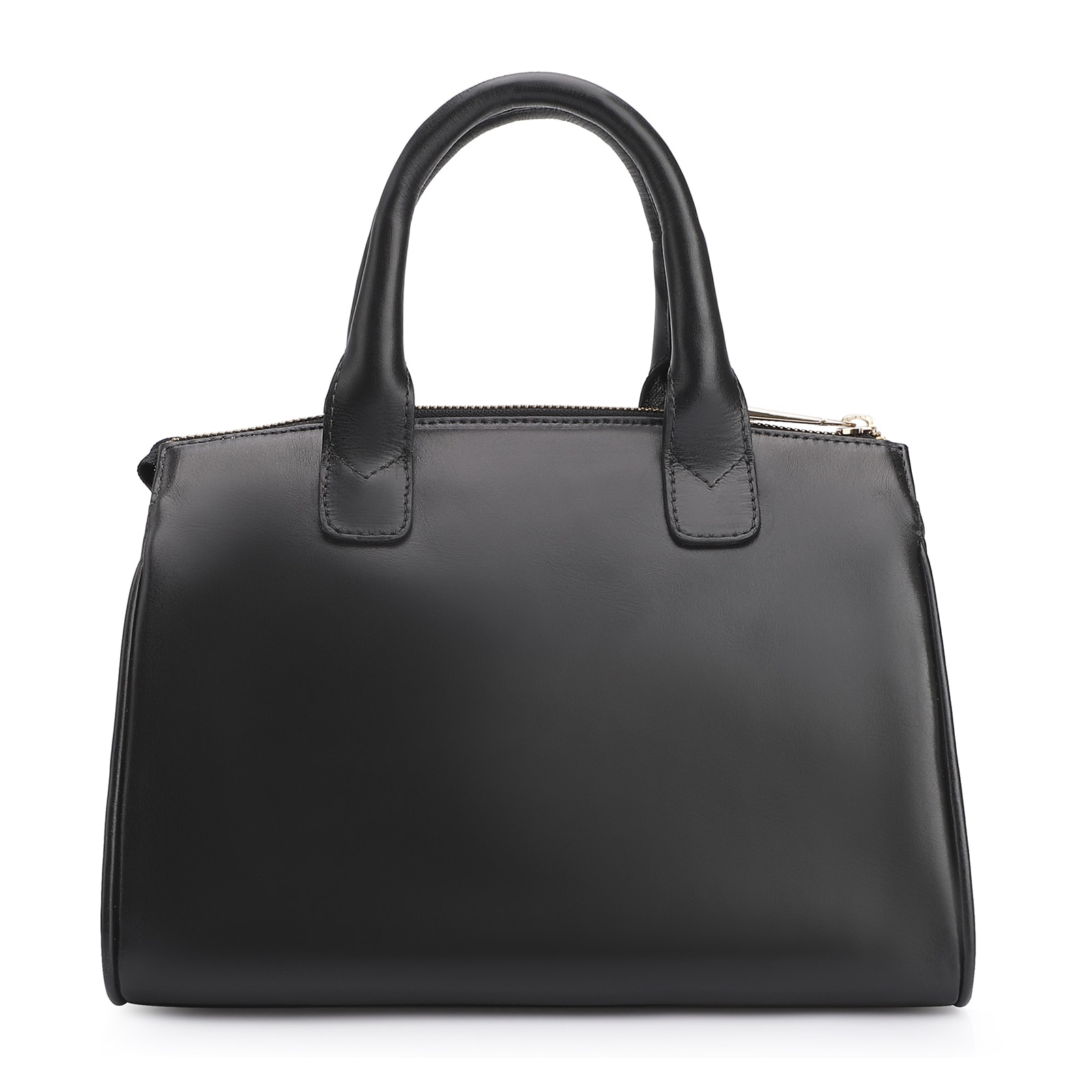 Bolsa Tote Cadeado Couro Preto