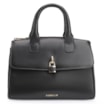 Bolsa Tote Cadeado Couro Preto - imagem 1