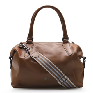 Caramelo/Faixa Off White