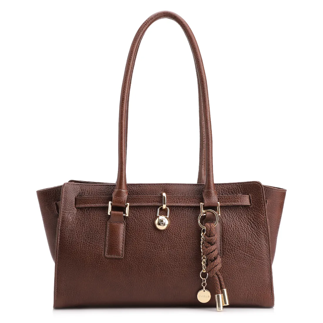 Bolsa Tote Couro Antique Marrom
