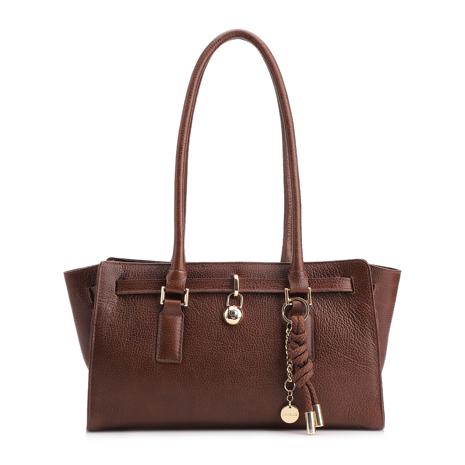 Bolsa Tote Couro Antique Marrom