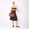 Bolsa Tote Couro Antique Marrom - imagem 10