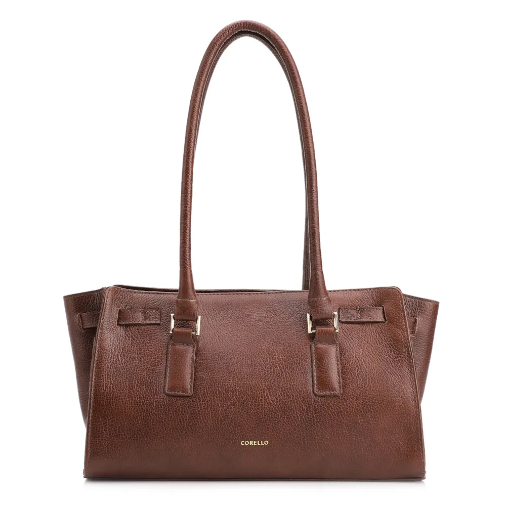 Bolsa Tote Couro Antique Marrom - imagem 4