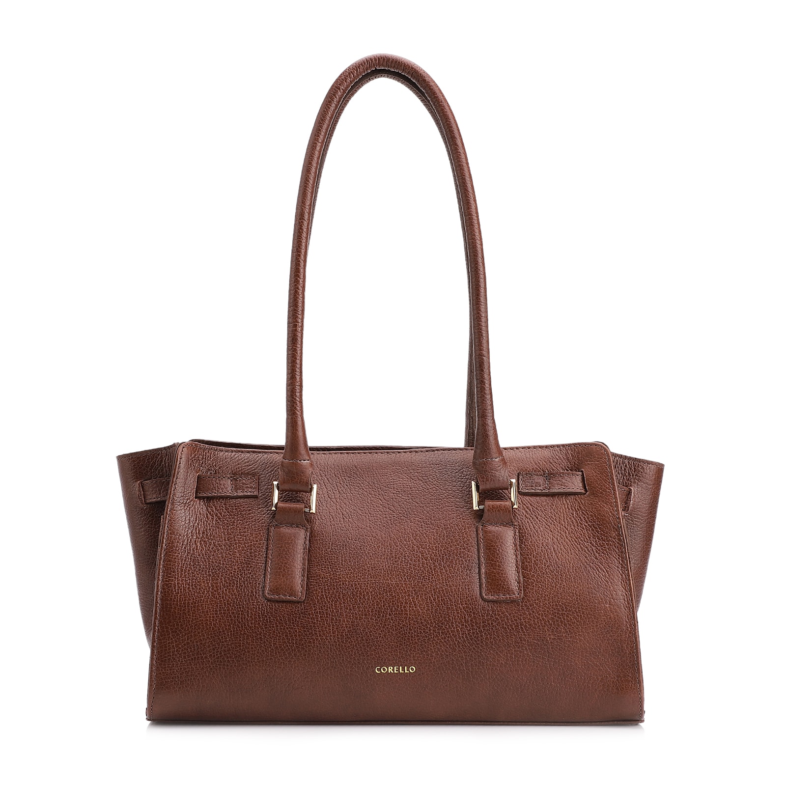 Bolsa Tote Couro Antique Marrom