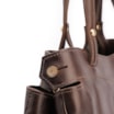 Bolsa Tote Couro Antique Marrom Escuro - imagem 5