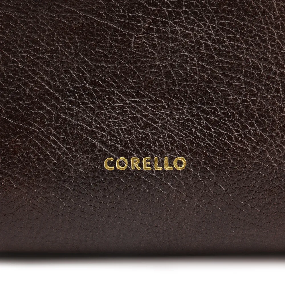 Bolsa Tote Couro Antique Marrom Escuro - imagem 6