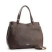 Bolsa Tote Couro Antique Marrom Escuro - imagem 2