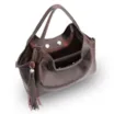 Bolsa Tote Couro Antique Marrom Escuro - imagem 5