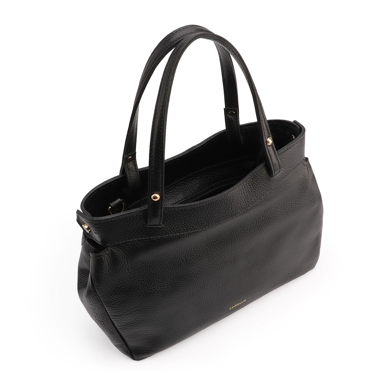 Bolsa Tote Couro Antique Preto