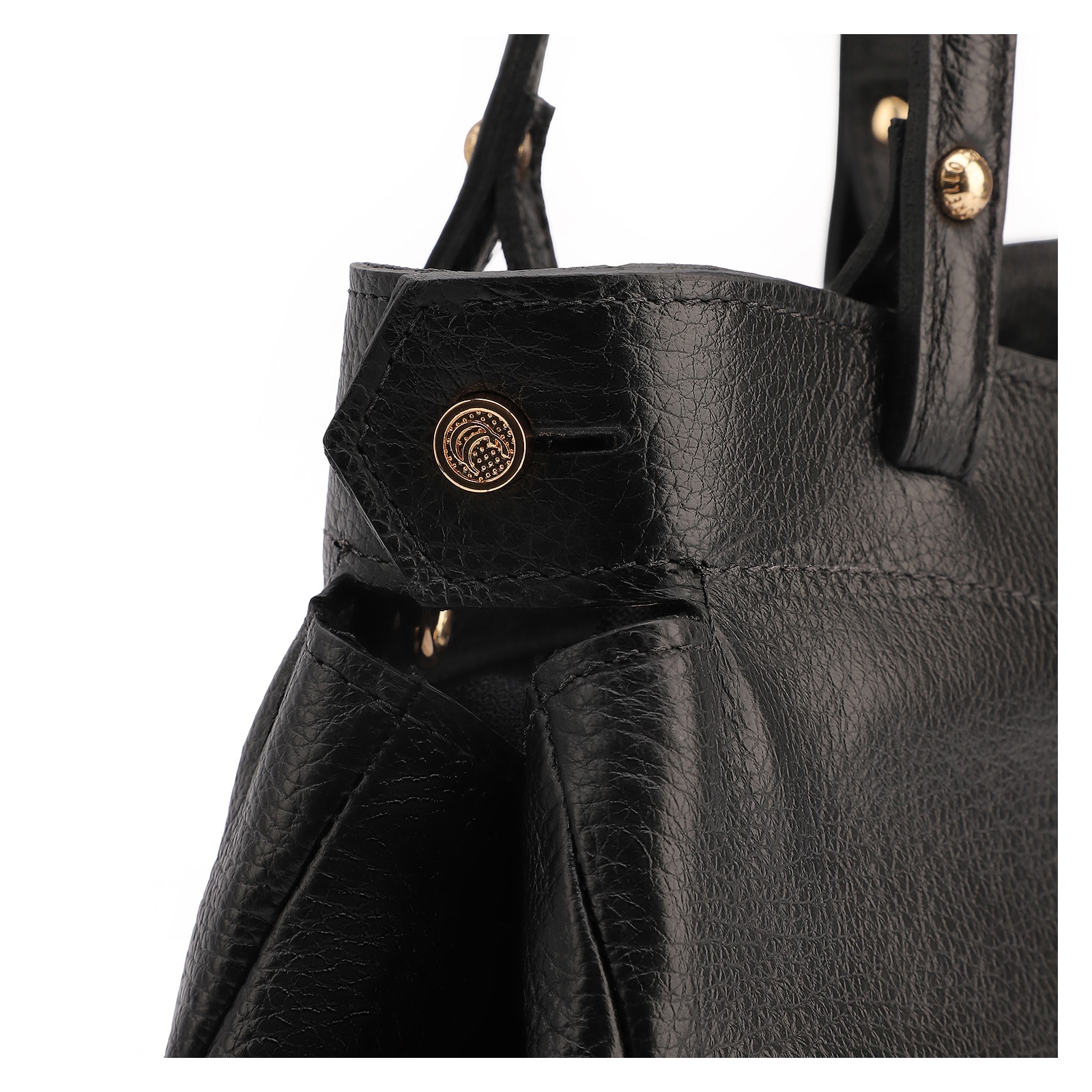 Bolsa Tote Couro Antique Preto