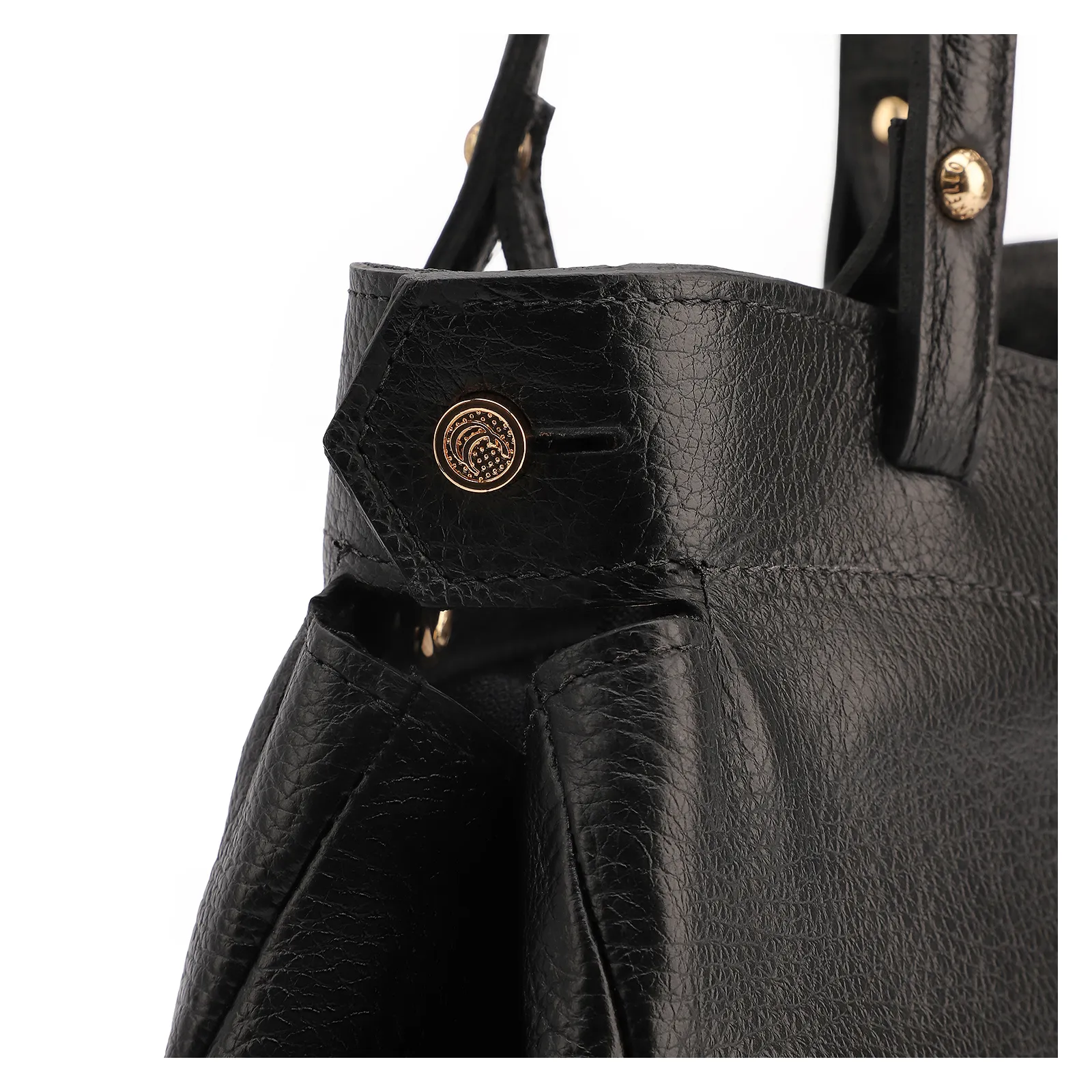 Bolsa Tote Couro Antique Preto