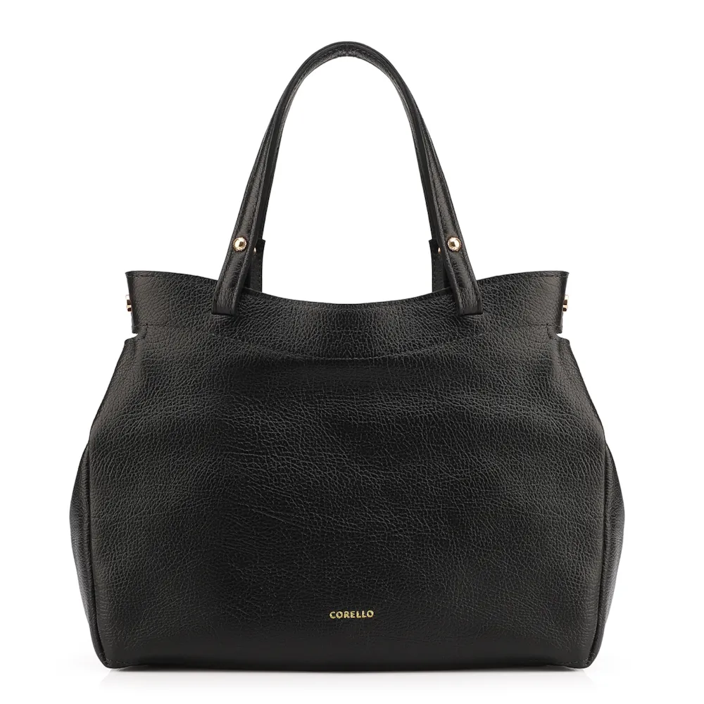 Bolsa Tote Couro Antique Preto
