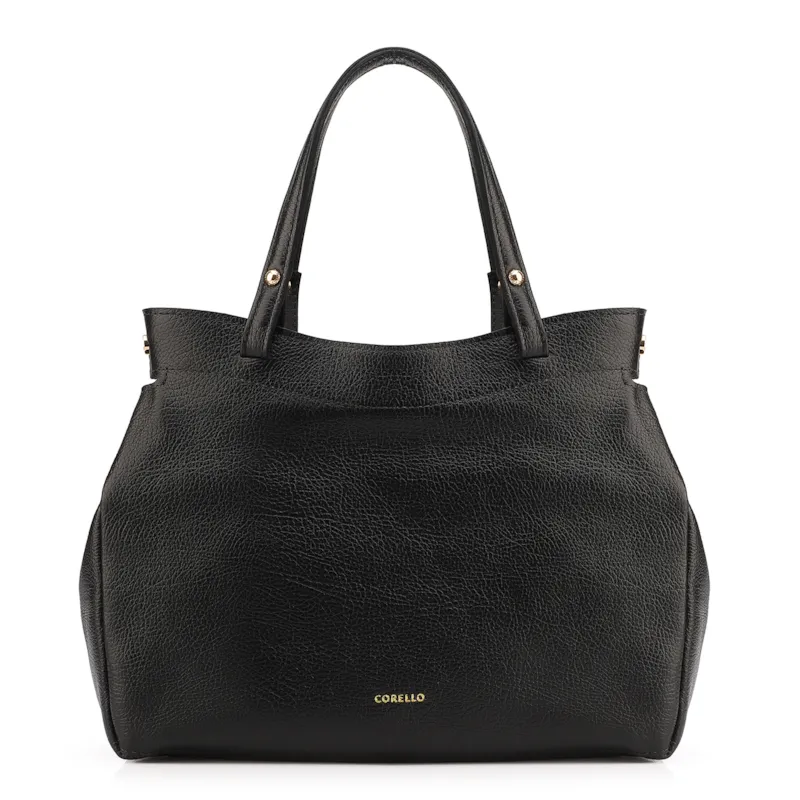 Bolsa Tote Couro Antique Preto