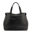 Bolsa Tote Couro Antique Preto - imagem 3