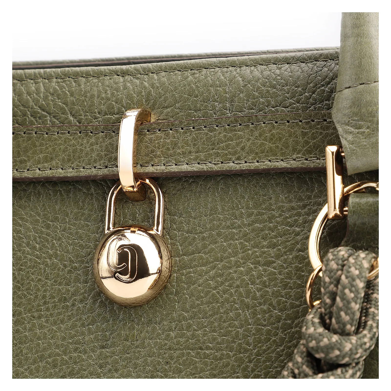 Bolsa Tote Couro Antique Verde
