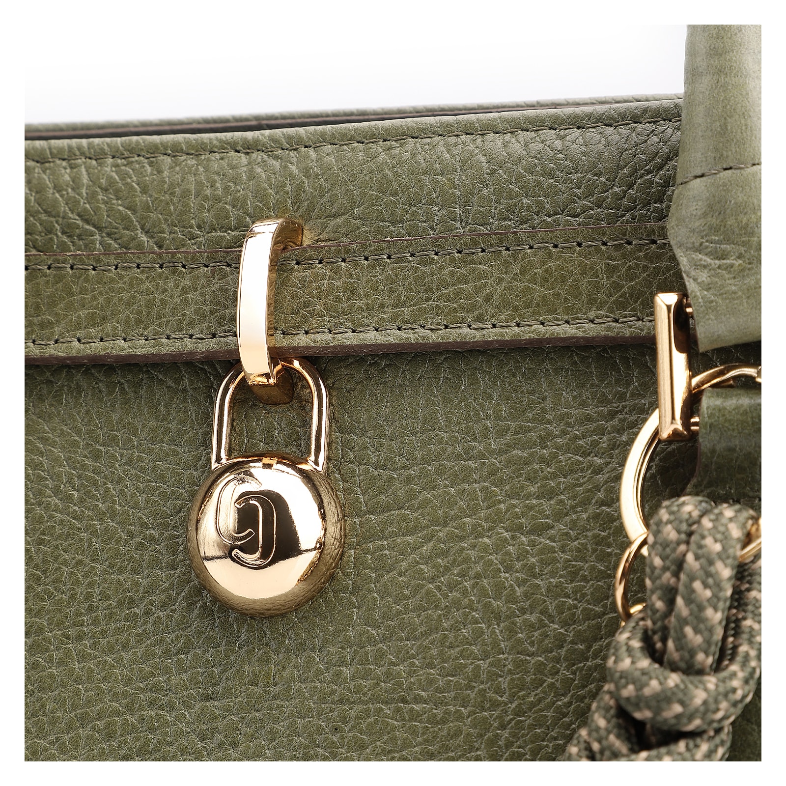 Bolsa Tote Couro Antique Verde