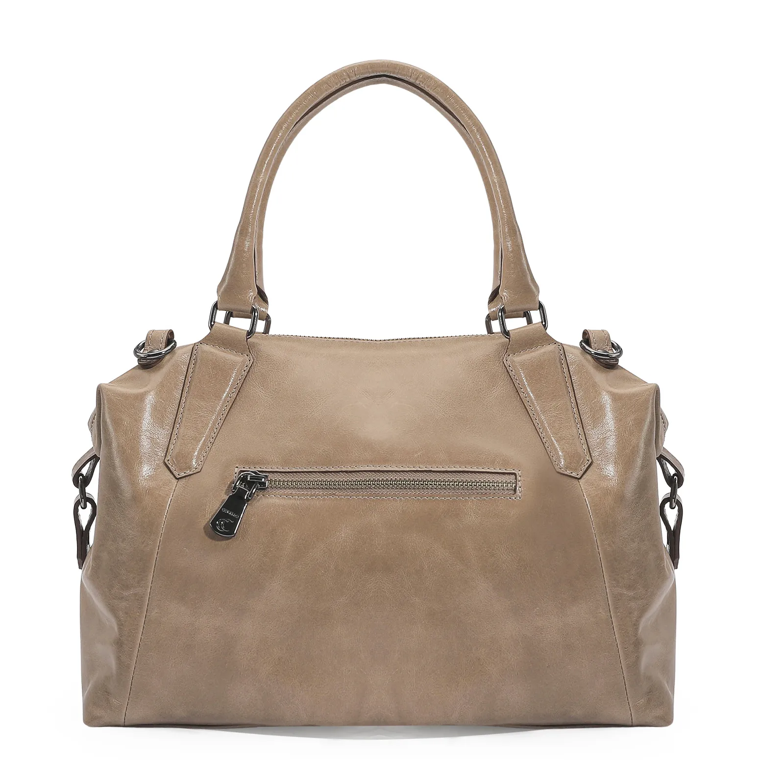 Bolsa Tote Couro Argila