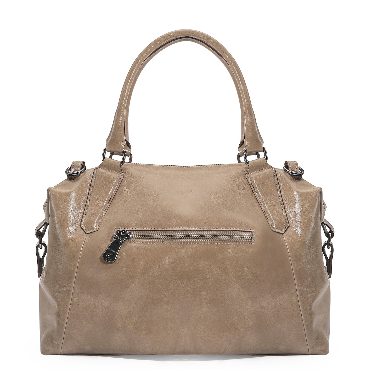 Bolsa Tote Couro Argila