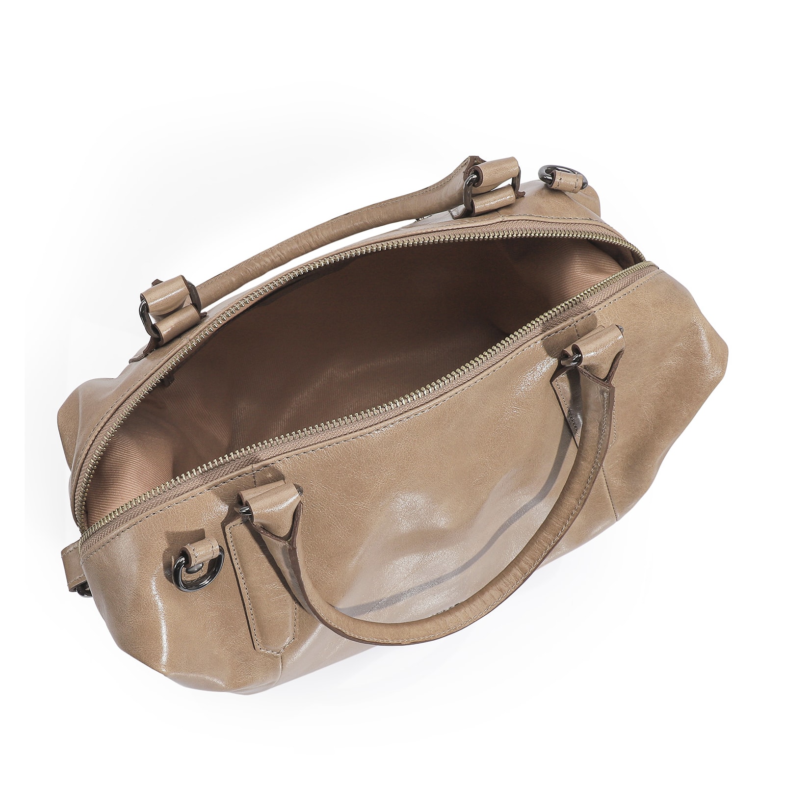 Bolsa Tote Couro Argila