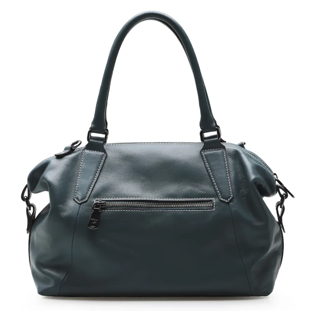Bolsa Tote Couro Azul - imagem 3